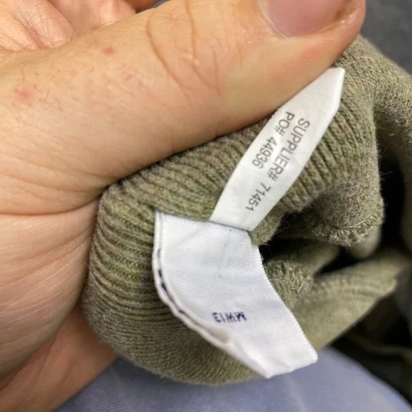 Polo Ralph Lauren‎ Cowl Neck Henley Sweater Mens XL Preppy Hipster Pony Cotton - Picture 8 of 10